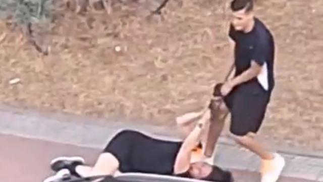 El violento atraco a una mujer en Parla.