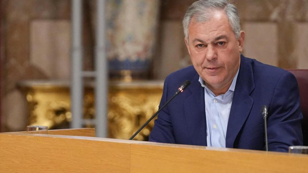 José Luis Sanz, alcalde de Sevilla, este lunes en el Ayuntamiento.