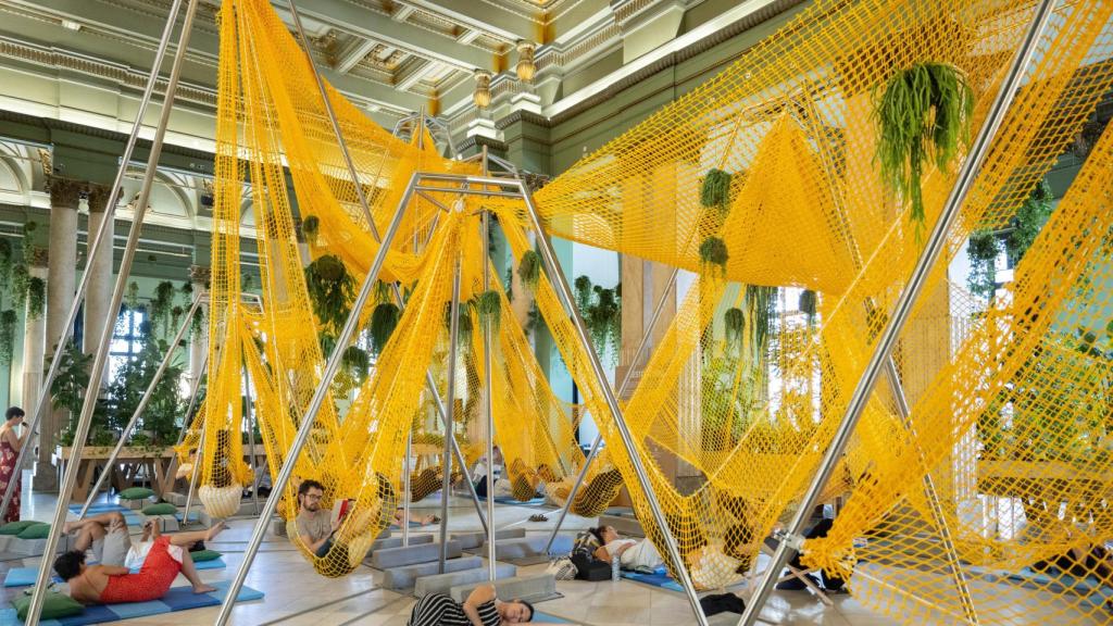 El refugio climático que ofrece el Círculo de Bellas Artes este verano. Foto: Círculo de Bellas Artes