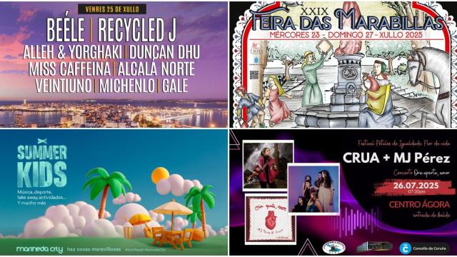 Planes del fin de semana en A Coruña: Disfruta de la Feira das Marabillas o del Morriña Fest