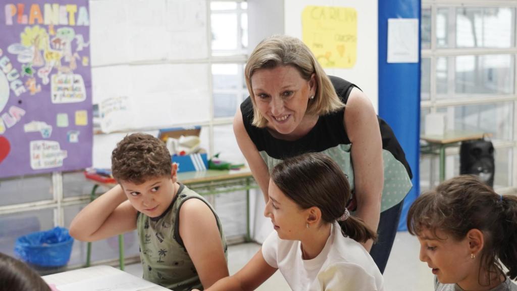 La vicepresidenta y consejera de Familia e Igualdad de Oportunidades, Isabel Blanco