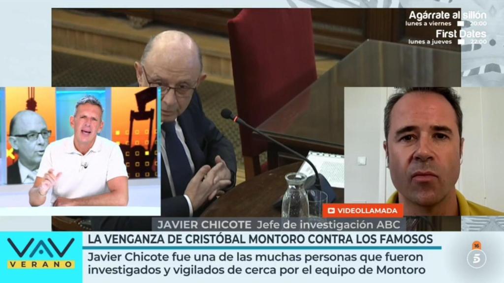 Javier Prat y Javier Chicote en 'Vamos a ver'.