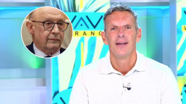 Cristóbal Montoro en una comparecencia y Joaquín Prat en 'Vamos a ver'.