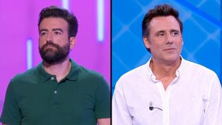 Rafa Castaño e Ion Aramendi, en un fotomontaje de BLUPER.