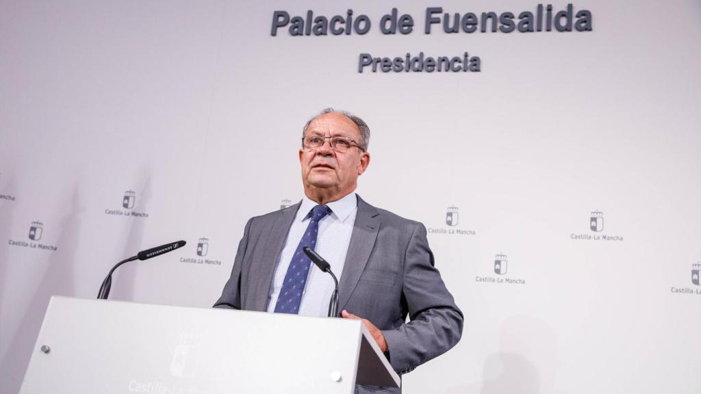 Alfonso Ruiz Molina es el consejero de Hacienda de Castilla-La Mancha.