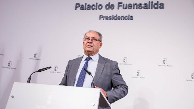 Alfonso Ruiz Molina es el consejero de Hacienda de Castilla-La Mancha.