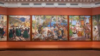 Obras de Sorolla en 'The Hispanic Society of America'.
