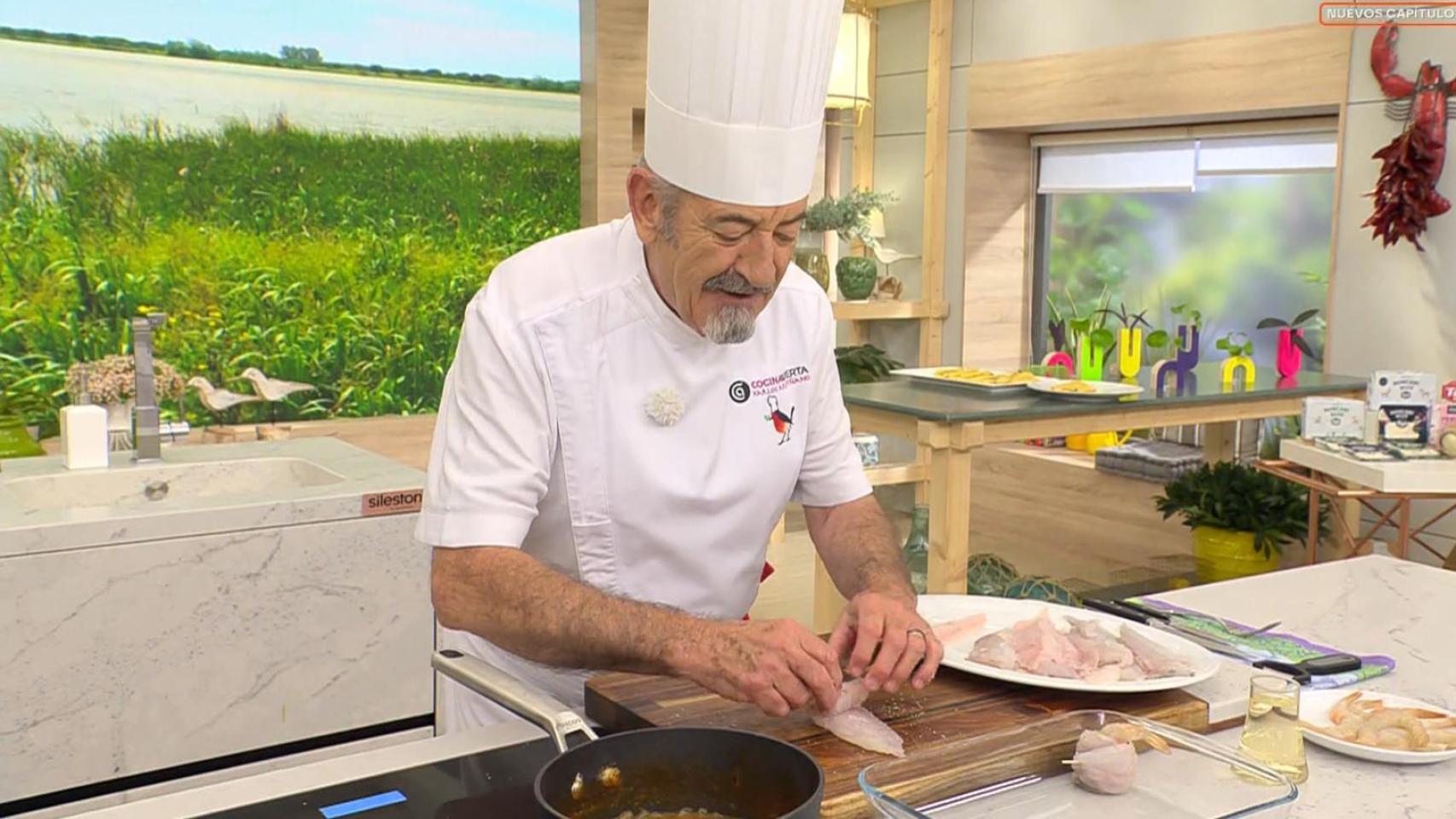 El chef Karlos Arguiñano (Captura).