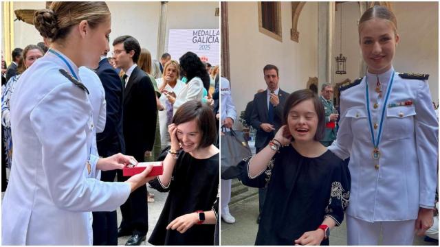 Carmen Álvarez, coruñesa con síndrome de Down, conquistó a Leonor con su bisutería artesanal