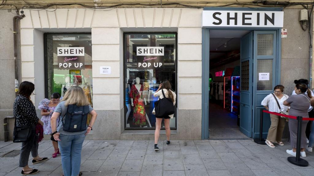 Foto de archivo de la tienda efímera de Shein que se instaló en Madrid. Alberto Ortega / Europa Press