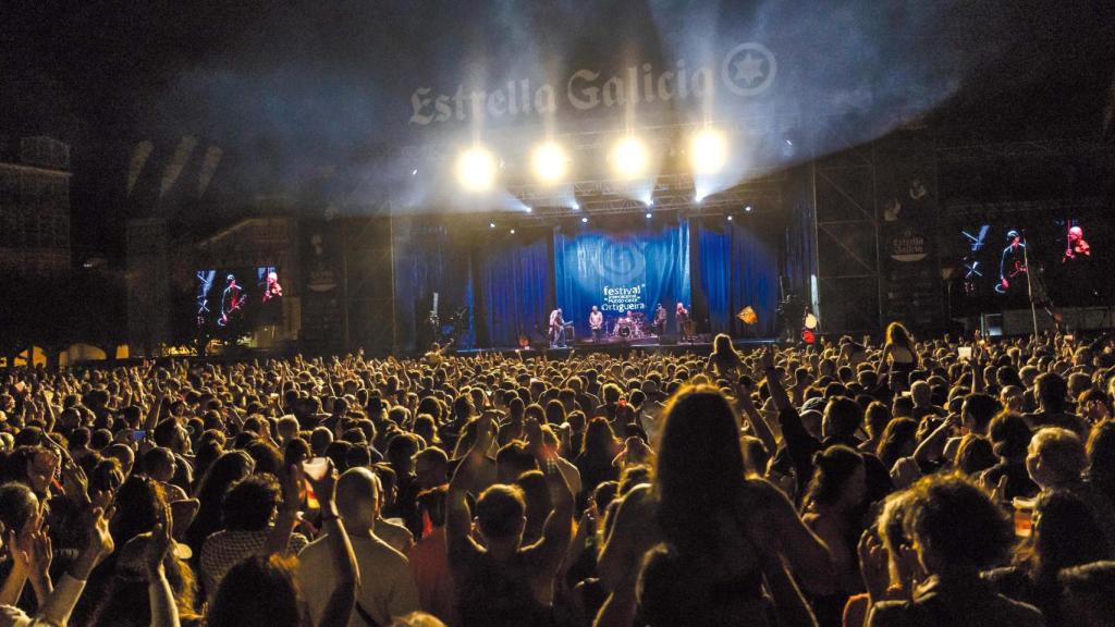 Instante de uno de los conciertos.