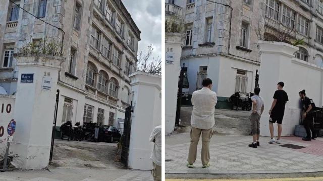 La segunda temporada de Clanes continúa su rodaje en A Coruña en el Sanatorio del Socorro