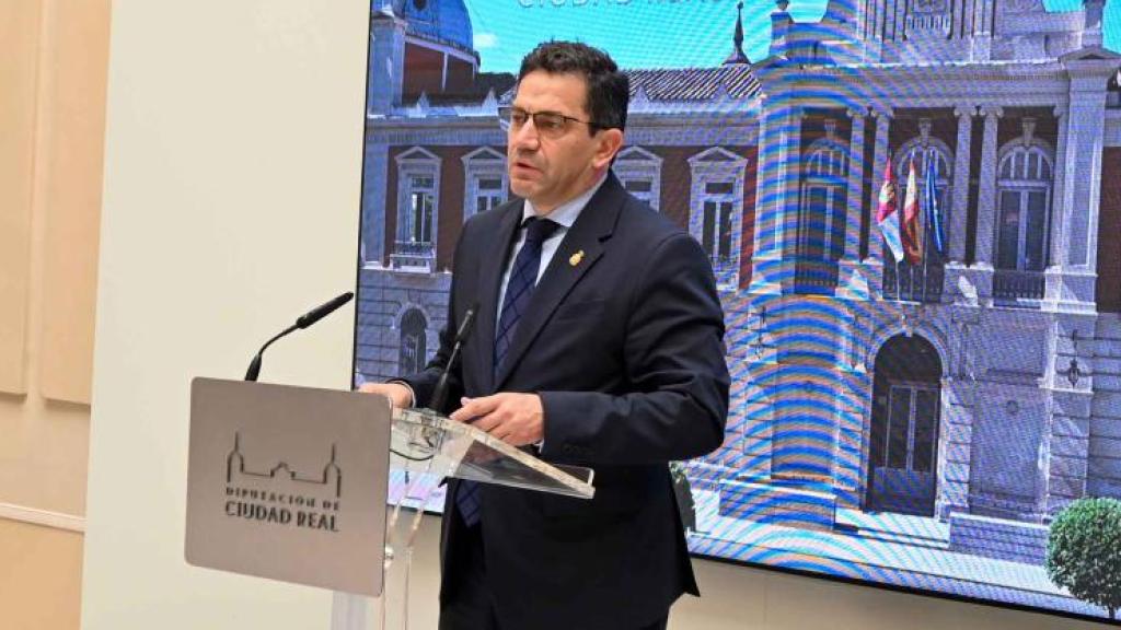 Miguel Ángel Valverde, presidente de la Diputación de Ciudad Real.