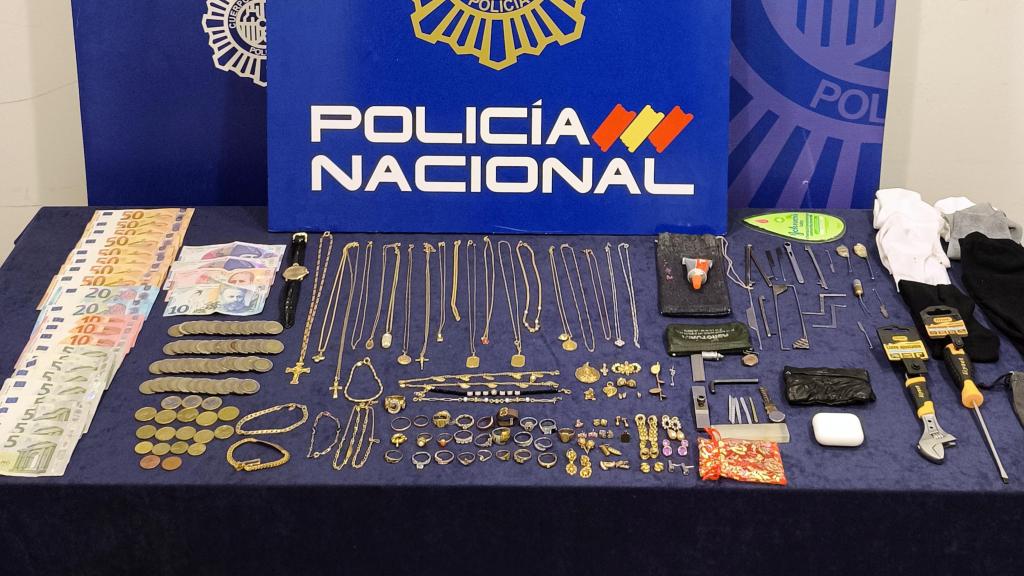 Joyas y efectos intervenidos