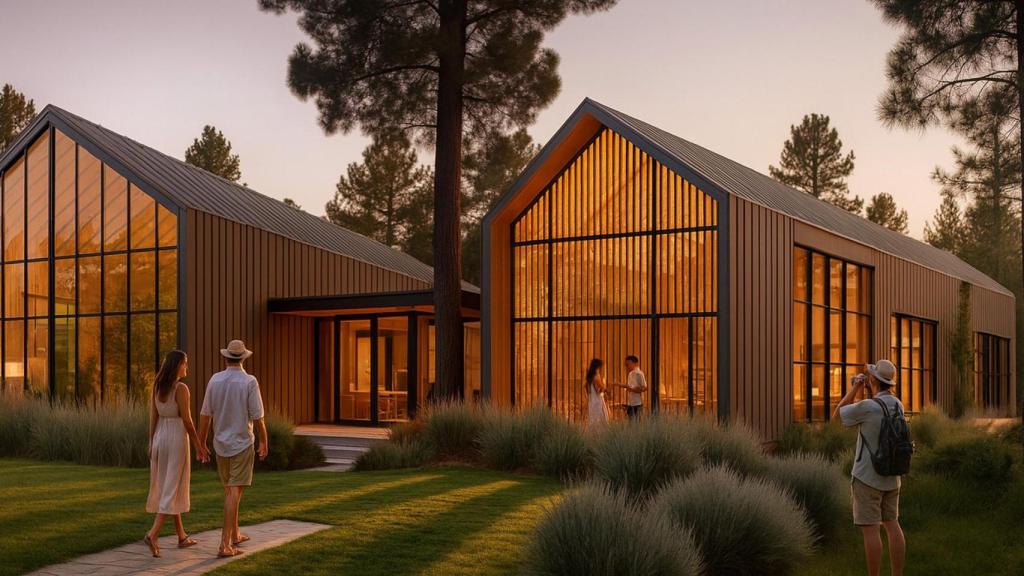 Resort Nayara en un parque de Toro Verde.