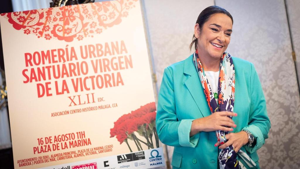 La presentadora Toñi Moreno.