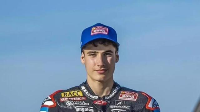 Pau Alsina, durante un Gran Premio.