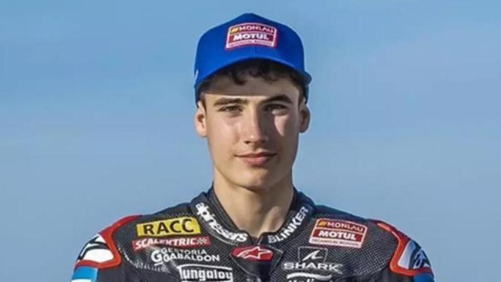 Pau Alsina, durante un Gran Premio.