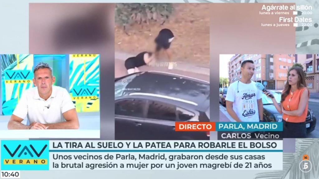 Carlos, testigo del caso de agresión.