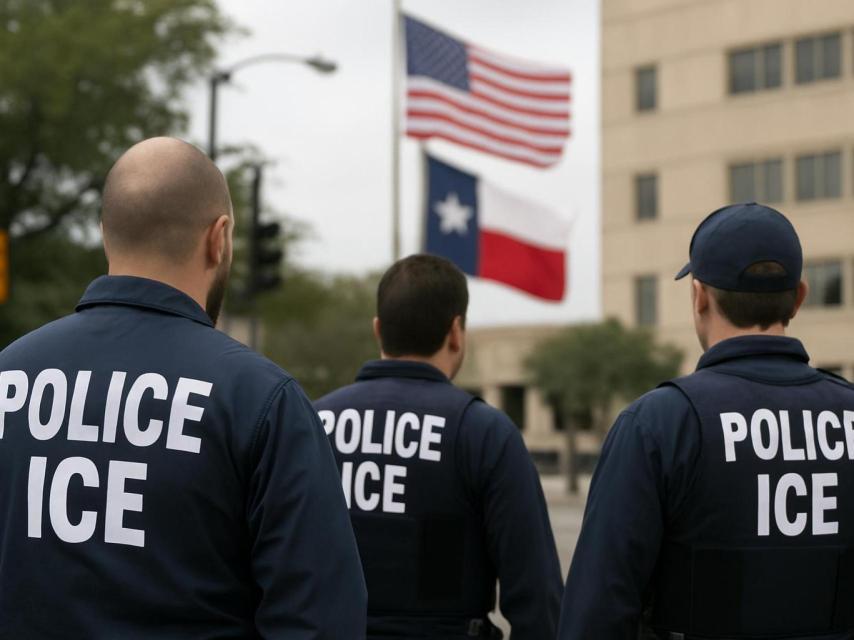 Agentes del ICE.