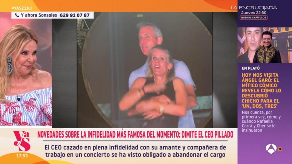 Ana Obregón en 'Y ahora, Sonsoles'.