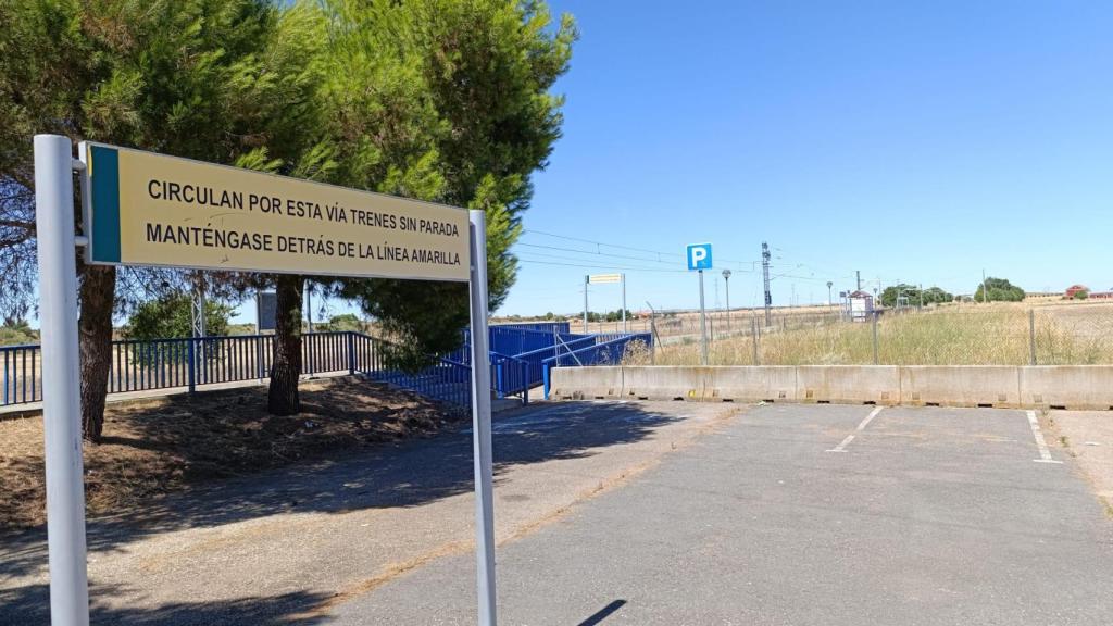 El tramo por el que circula el tren Madrid-Salamanca, donde tuvo lugar el suceso.