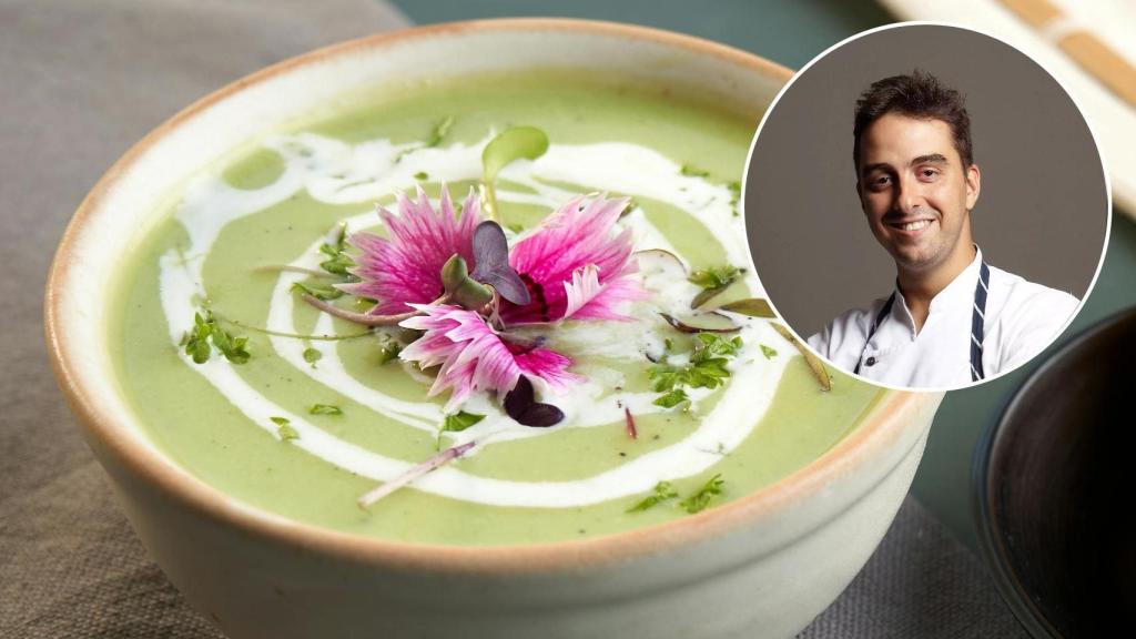 Manuel Berganza, chef con estrella Michelín.