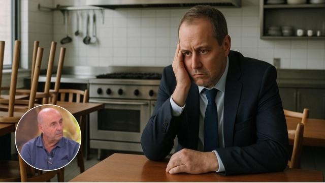 Imagen de un empresario hecho por IA y Juan Antonio.