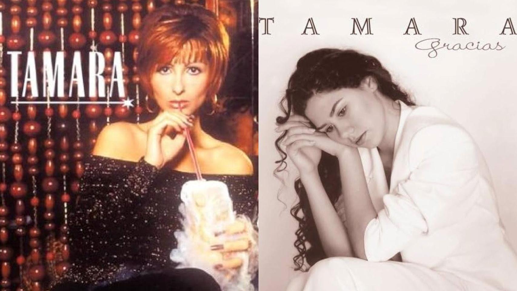 Imágenes de Yurena y la cantante sevillana Tamara.