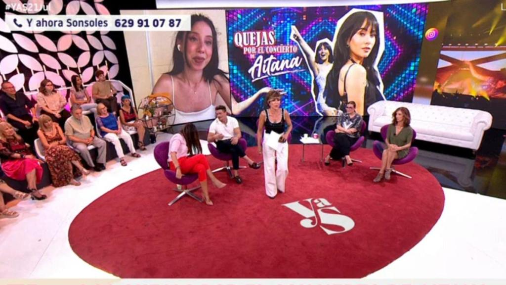 Colaboradores durante el programa de hoy.