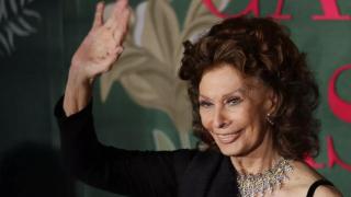 La actriz italiana Sophia Loren.