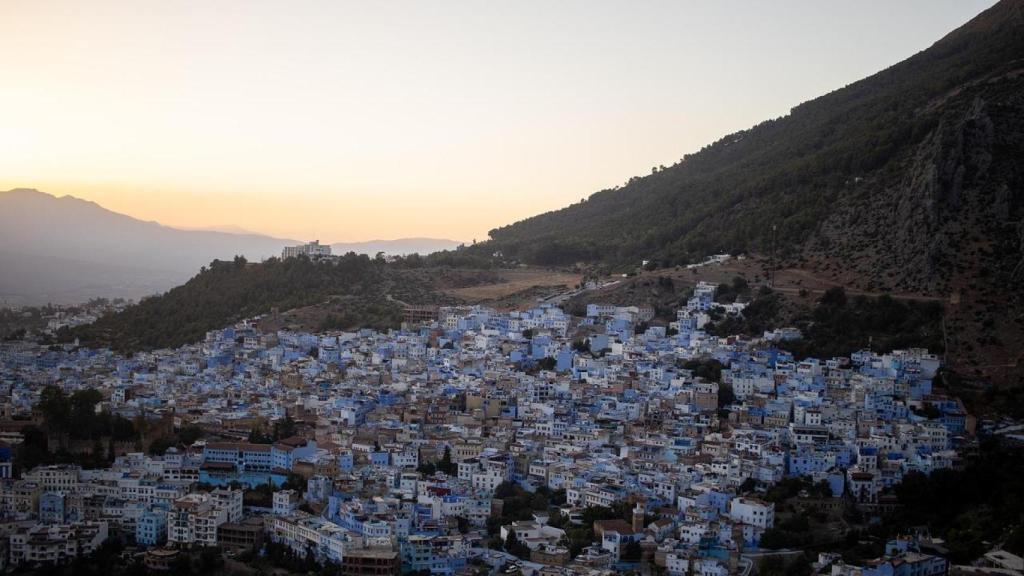 Vistas panorámicas de Chefchaouen.