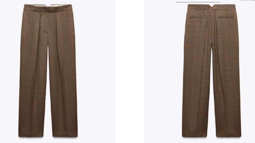 Pantalón pinzas. Ref. 2084/649/730