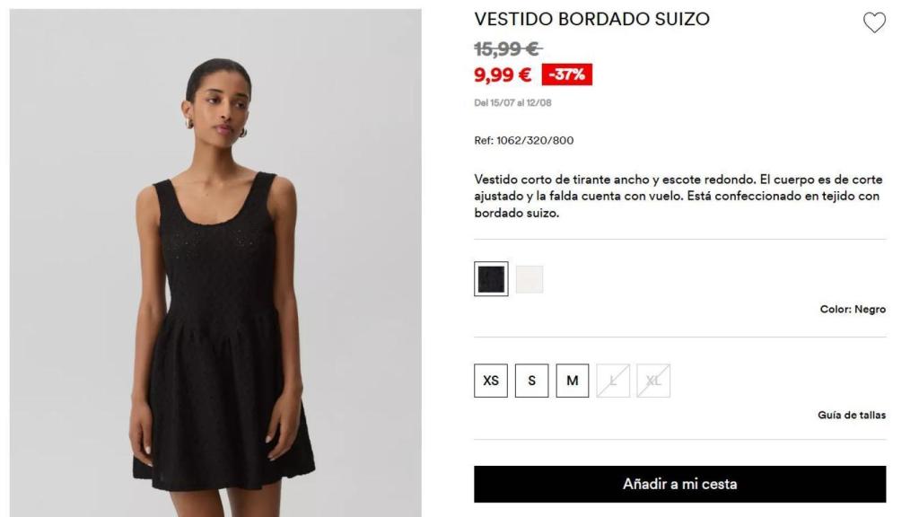 Vestido bordados. Ref. 1062/320/800