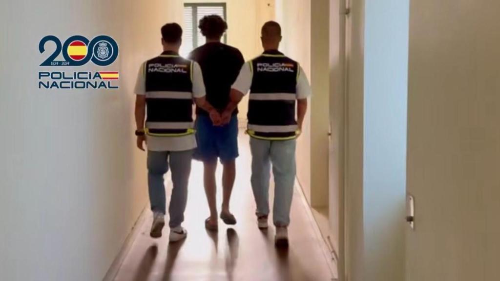 El trinitario detenido.