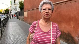 Prado, vecina de Triana de 83 años.