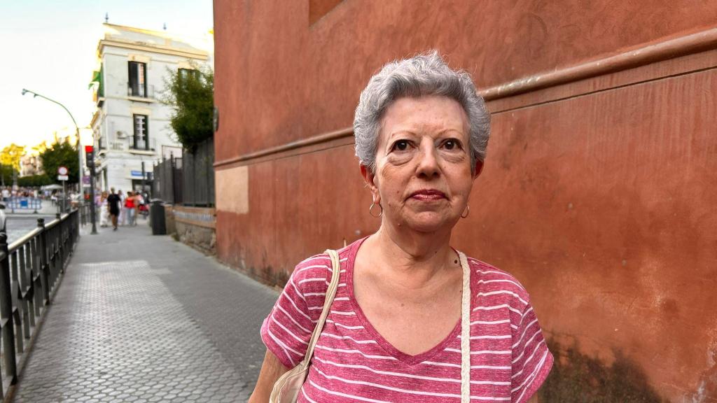 Prado, vecina de Triana de 83 años.