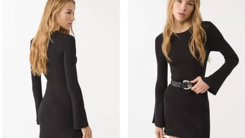 Vestido manga acampanada. Ref. 8507/842/001