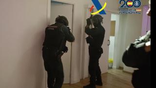 Un registro durante la operación de liberación de las mujeres explotadas sexualmente.