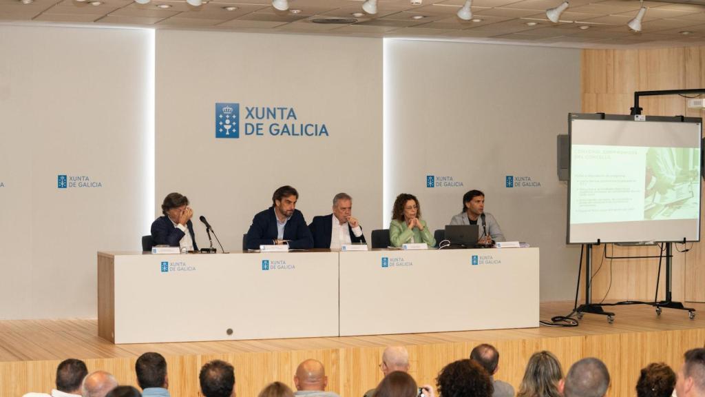 Instante de la presentación.