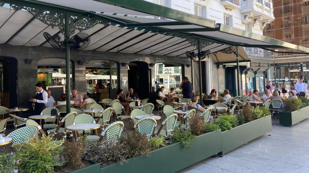 Imagen de la terraza.