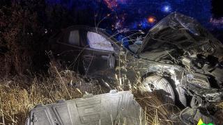 Estado en el que ha quedado el coche. Foto: Emergencias Ciudad Real