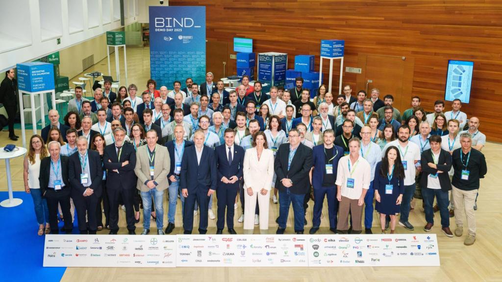 Foto de familia del Demo Day celebrado a principios de mes en la aceleradora vasca.