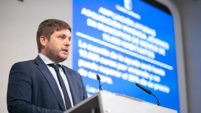 Nacho Hernando durante la rueda de prensa de este martes.