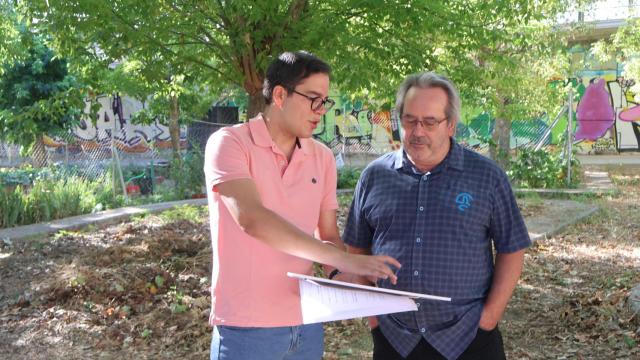 El alcalde de Zamora, Francisco Guarido, en La Josa