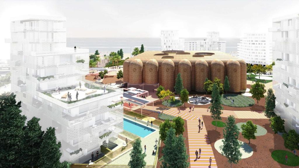 Recreación del proyecto Vinival. Metrovacesa