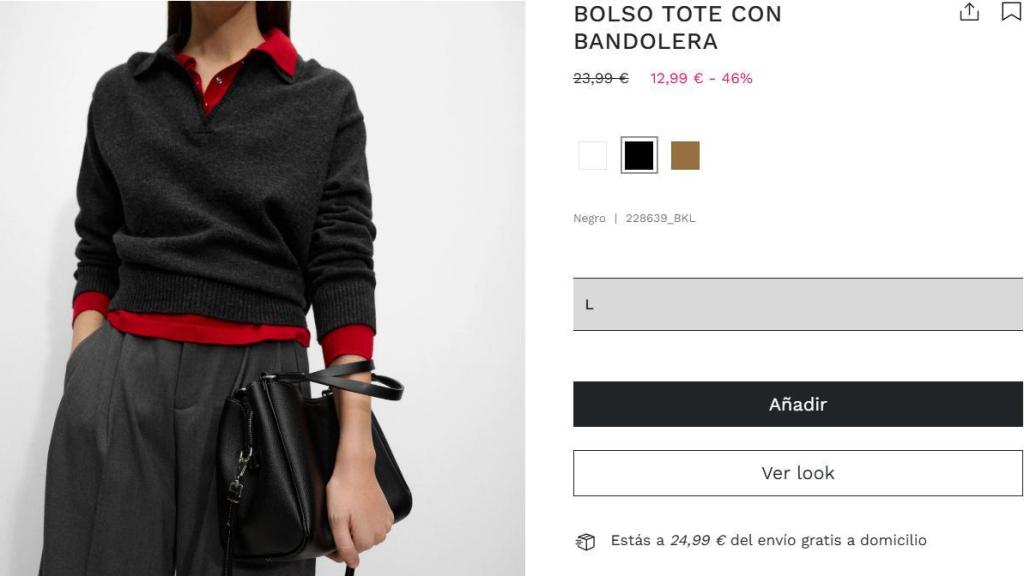 Bolso tote. Ref. 228639_BKL