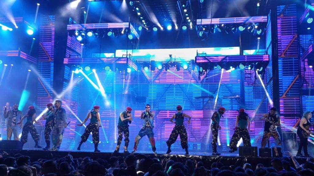 Actuación de la orquesta Panorama en su 'Epic Tour' 2025