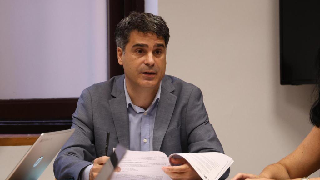 El concejal de Hacienda y Portavoz municipal, Juan José Alcalde.