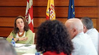 La consejera de Agricultura, Ganadería y Desarrollo Rural, María González Corral, preside el Consejo Regional Agrario de este martes